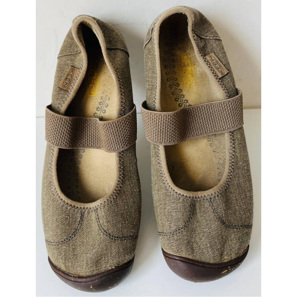 Keen Brown Mary Jane Flats